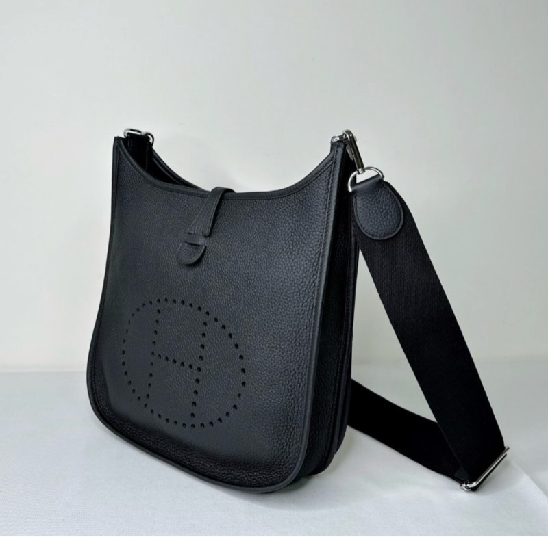 Hermès Evelyne 黑銀29-2