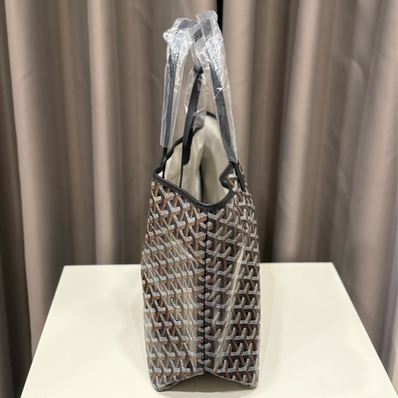 （全新未用）Goyard 經典黑咖gm tote 櫃上缺貨款-3