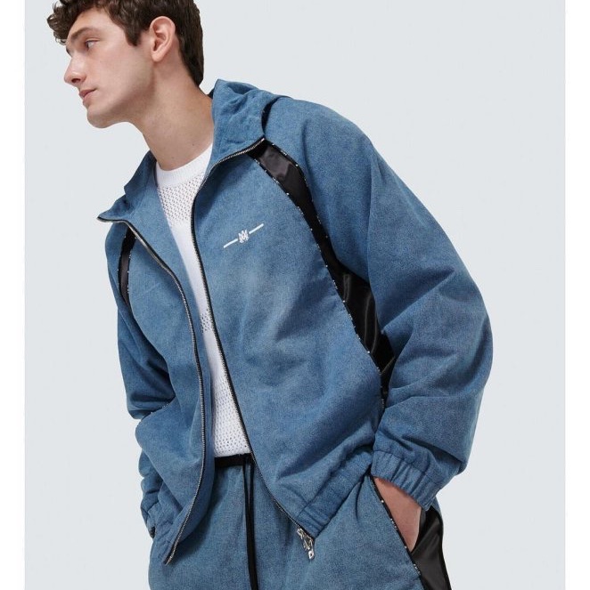 💎Han's house精品服飾💎 Amiri 阿米里 牛仔 連帽 外套 原價38500-1