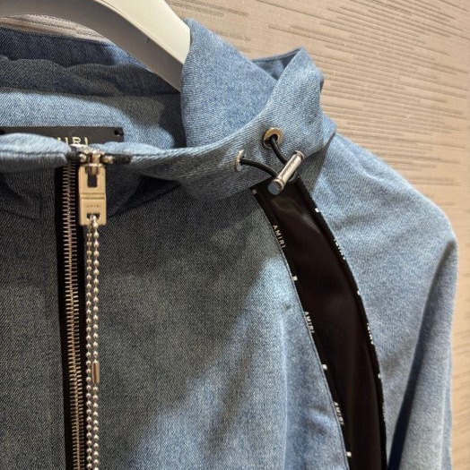 💎Han's house精品服飾💎 Amiri 阿米里 牛仔 連帽 外套 原價38500-2