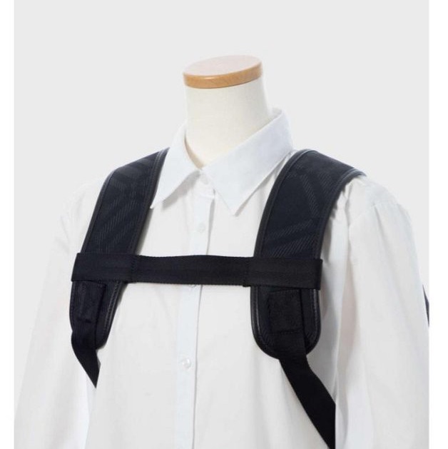 💎Han's house精品服飾💎 BURBERRY 尼龍 格紋 SHIELD 黑 後背 包 現貨 原價65000-4