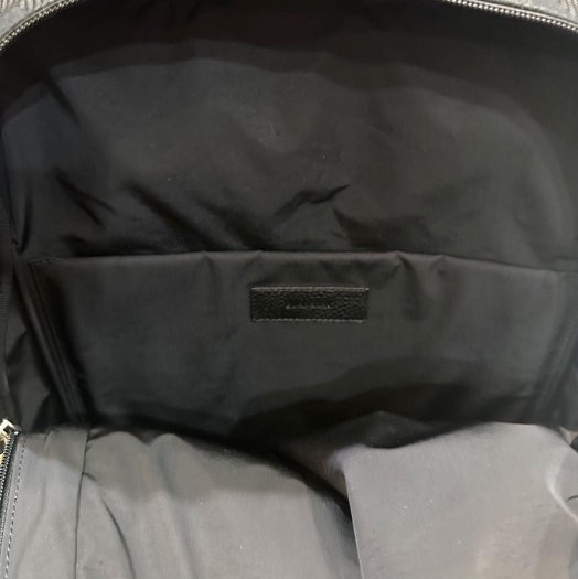 💎Han's house精品服飾💎 BURBERRY 尼龍 格紋 SHIELD 黑 後背 包 現貨 原價65000-6