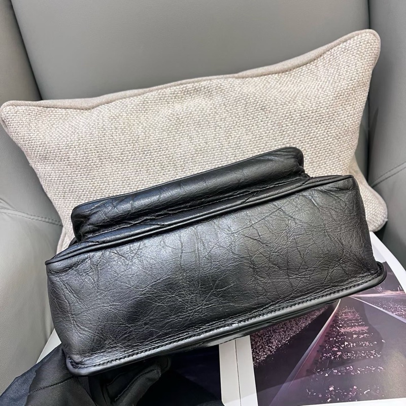 YSL黑銀niki 中號新款D扣-5