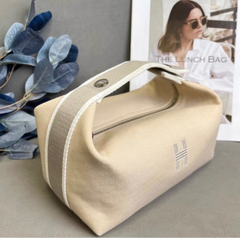 Hermes 米色飯盒包-2