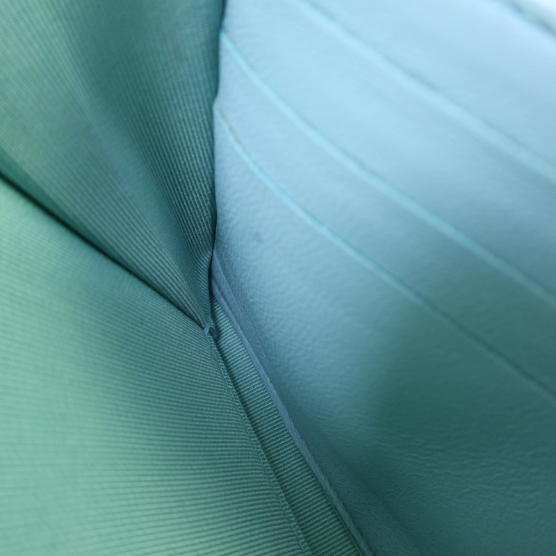 CHANEL 羊皮皮革Long Wallet銀扣長錢包-22