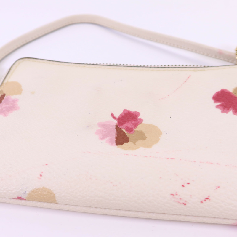 COACH 牛皮皮革Pouch金扣小袋-13