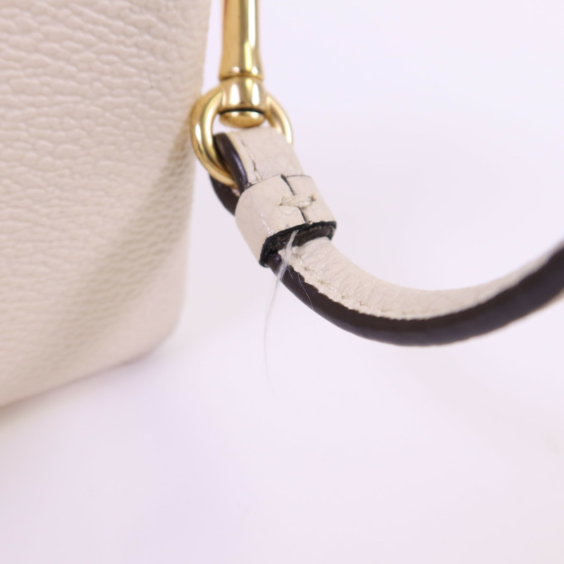 COACH 牛皮皮革Pouch金扣小袋-16