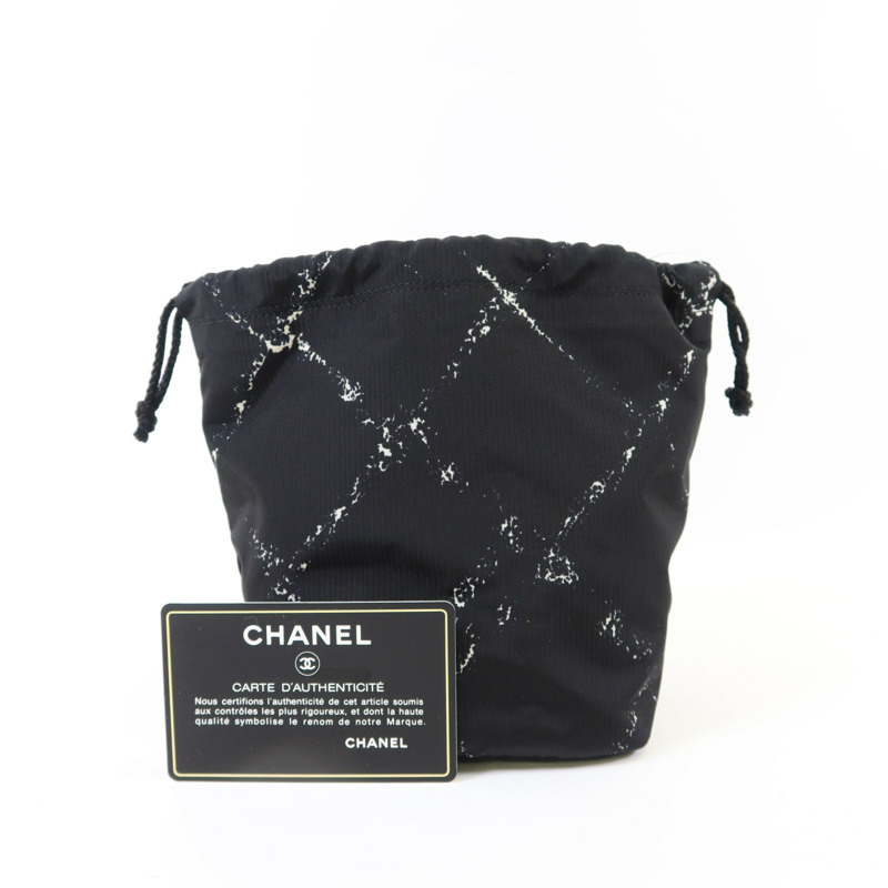 CHANEL 尼龍Travel Line Bucket Pouch小袋-13