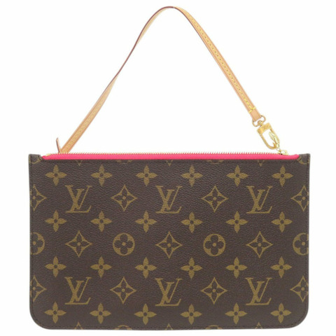 路易威登 Neverfull 手拿包，適用於 MM/GM 手袋，Monogram LV 1353，成色極佳