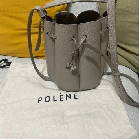 Polene Numéro Huit Mini EDITION TEXTURED TAUPE