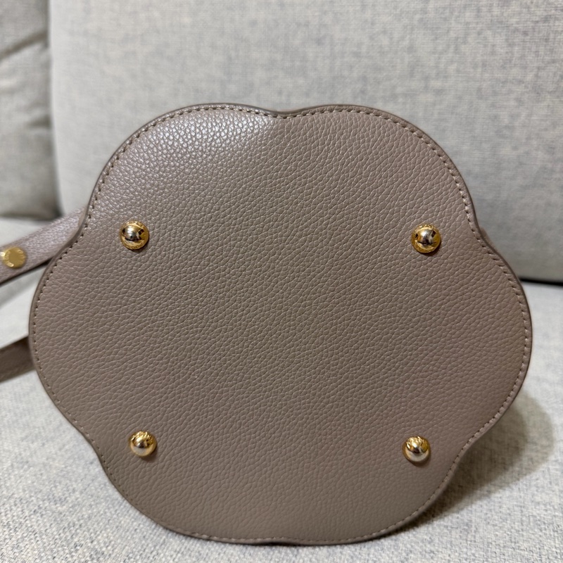 Polene Numéro Huit Mini EDITION TEXTURED TAUPE-3