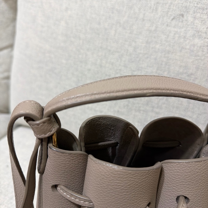 Polene Numéro Huit Mini EDITION TEXTURED TAUPE-12