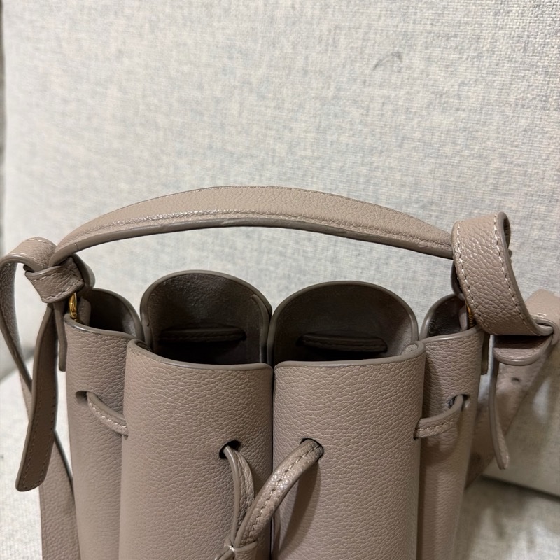 Polene Numéro Huit Mini EDITION TEXTURED TAUPE-16