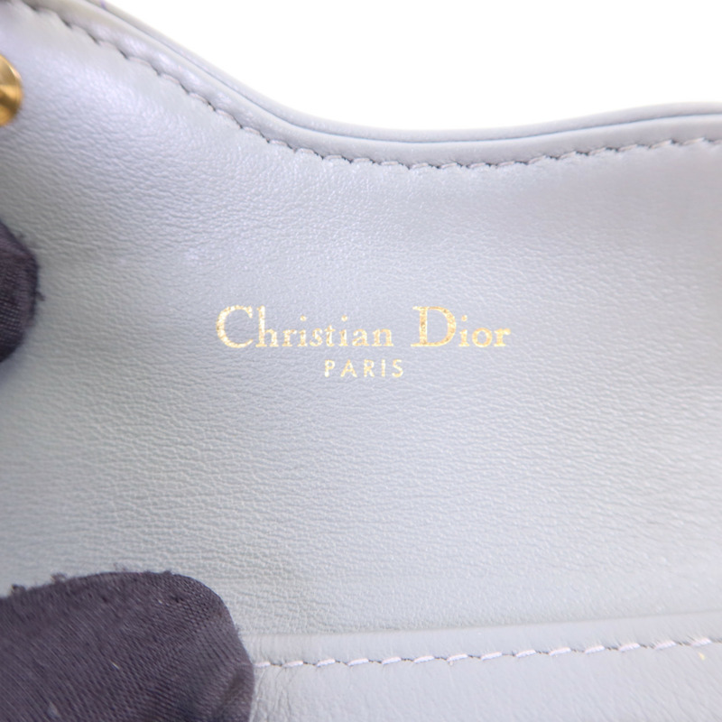 Dior 帆布Saddle Bloom Card Holder金扣卡片套-5