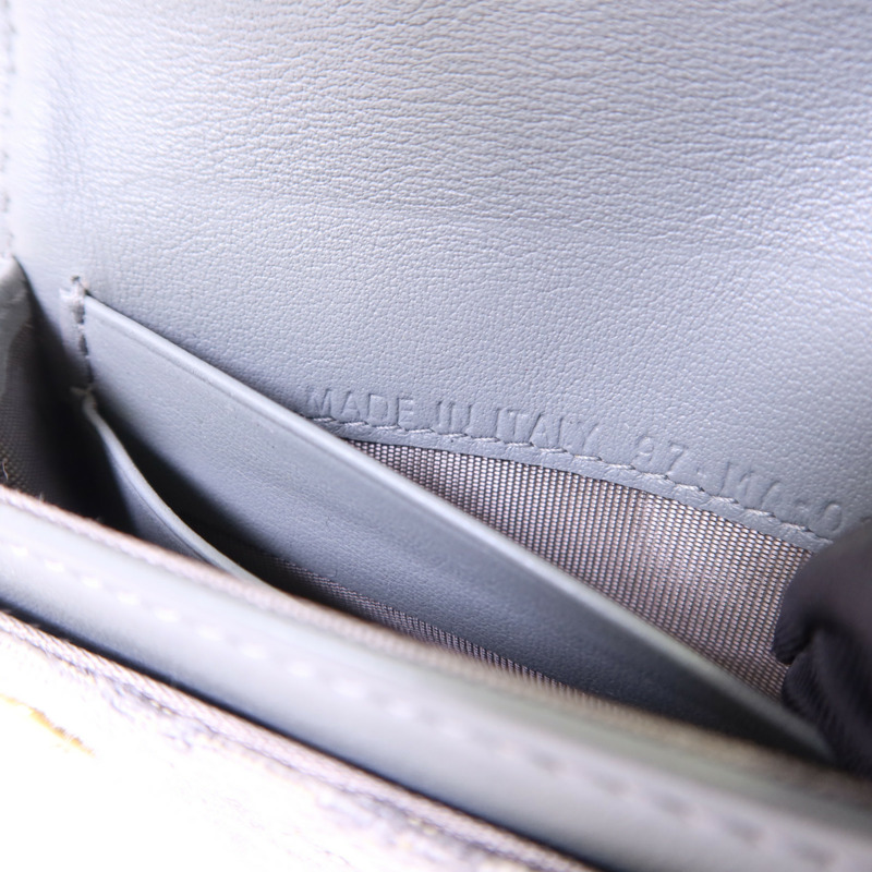 Dior 帆布Saddle Bloom Card Holder金扣卡片套-6