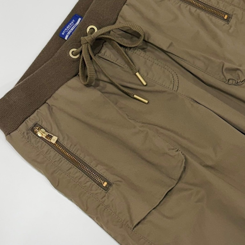 BURBERRY 藍標 鬆緊帶束口休閒褲-4