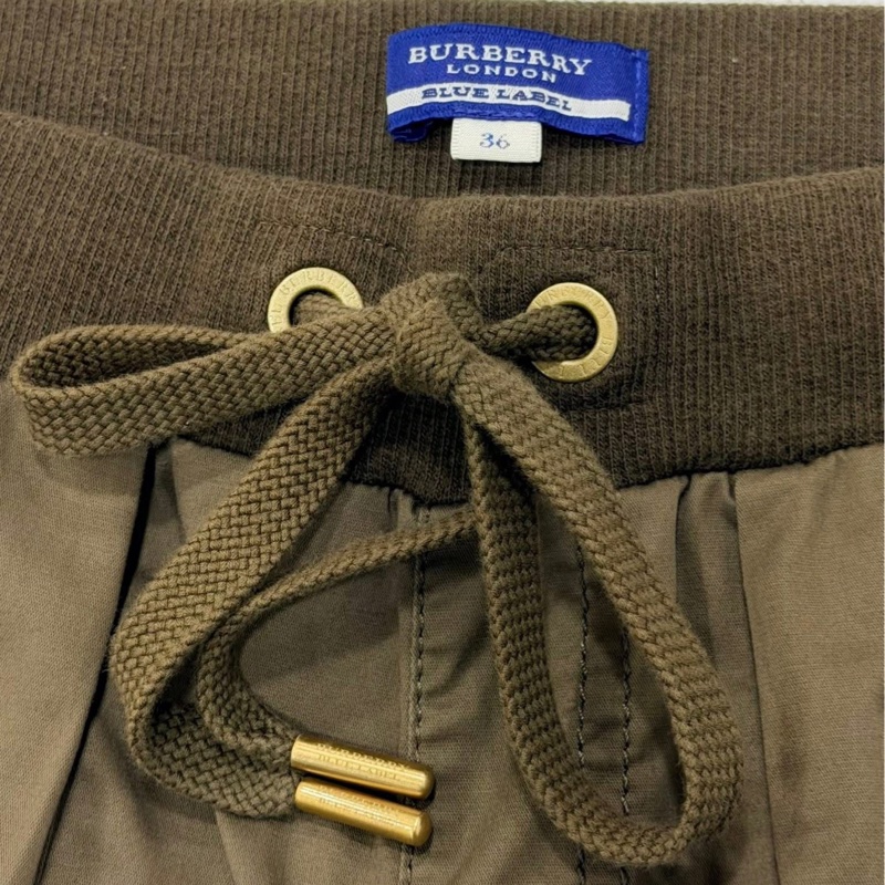 BURBERRY 藍標 鬆緊帶束口休閒褲-8