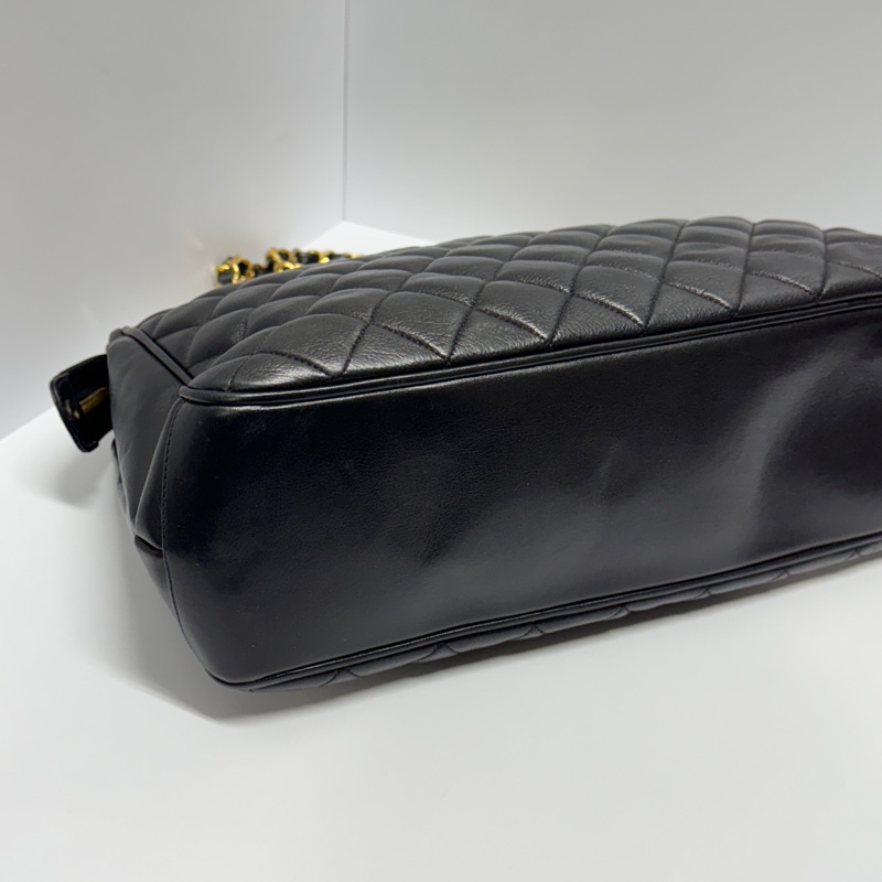【極新🎁】 Chanel 黑金羊皮 經典托特包 （專櫃23.7萬）-10