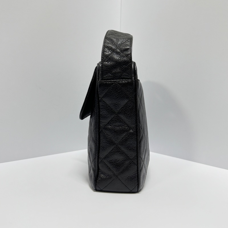 【超！級！新】Chanel 黑金魚子醬牛皮 豆腐包（專櫃26.4萬）-7