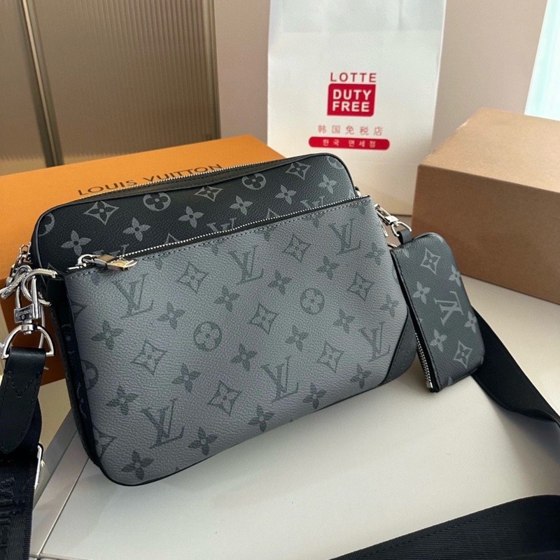 LV M69443 三合一黑武士郵差包 🏅-1