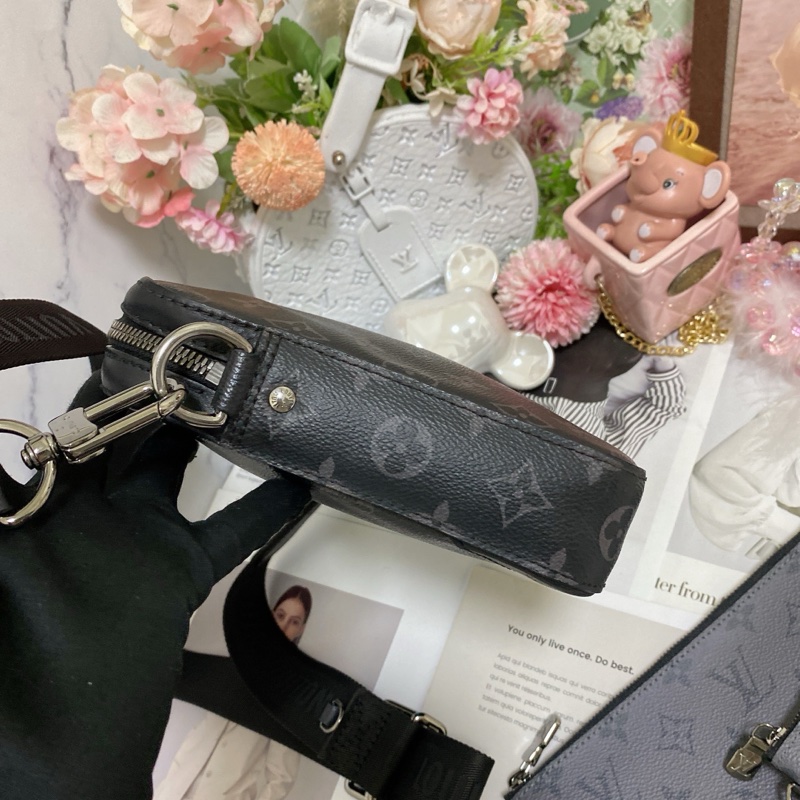 LV M69443 三合一黑武士郵差包 🏅-23