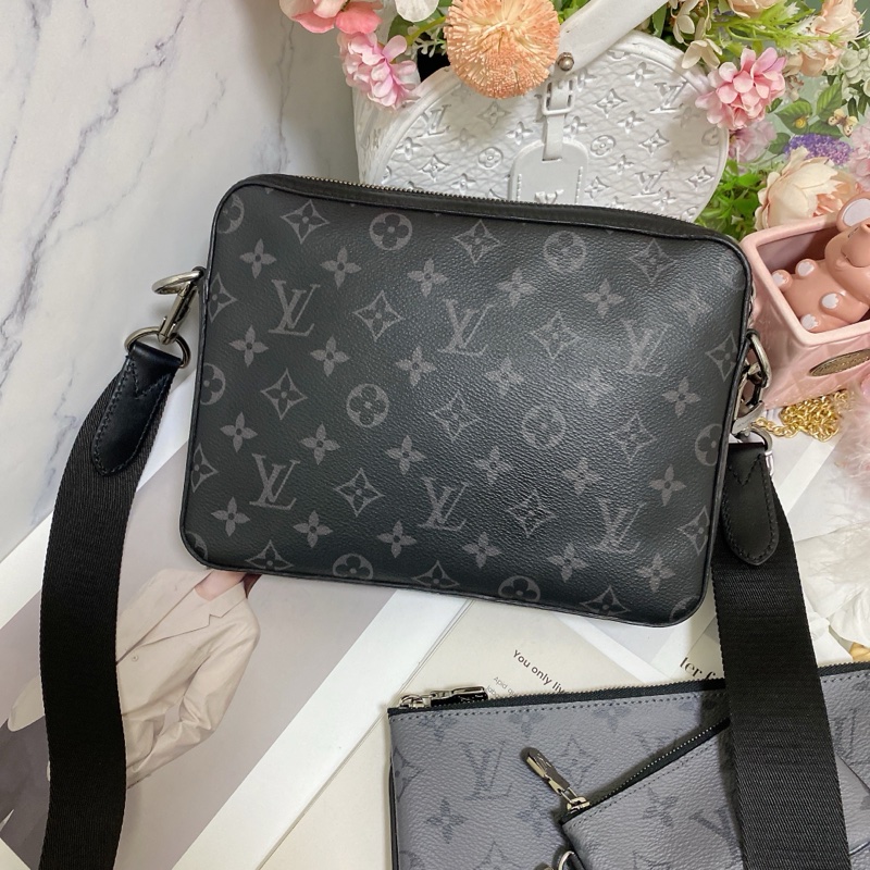 LV M69443 三合一黑武士郵差包 🏅-25