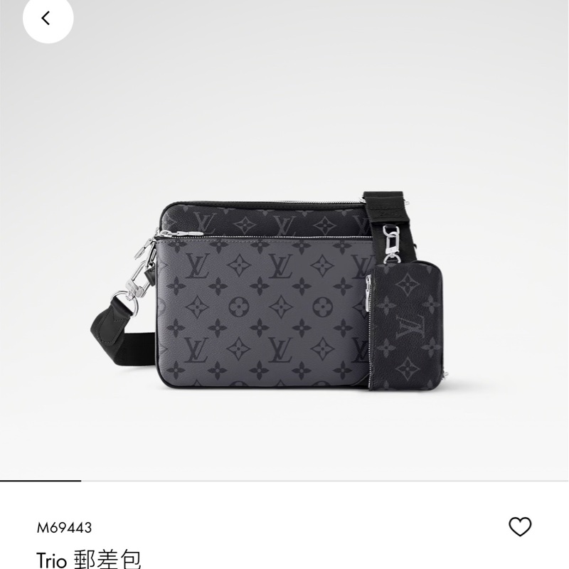 LV M69443 三合一黑武士郵差包 🏅-38