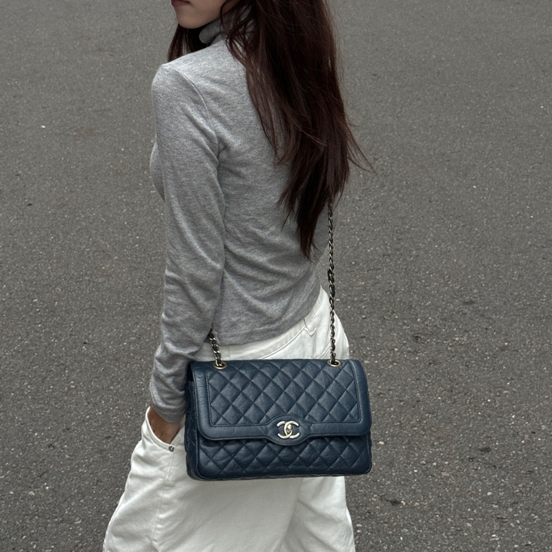 【極新🎁】 Chanel Diana 黛妃包 魚子醬牛皮（專櫃最新24.6萬）-2