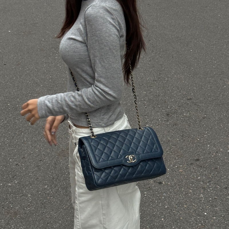 【極新🎁】 Chanel Diana 黛妃包 魚子醬牛皮（專櫃最新24.6萬）-5