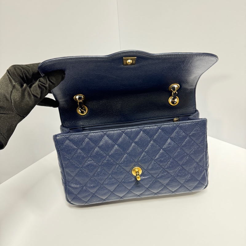 【極新🎁】 Chanel Diana 黛妃包 魚子醬牛皮（專櫃最新24.6萬）-16