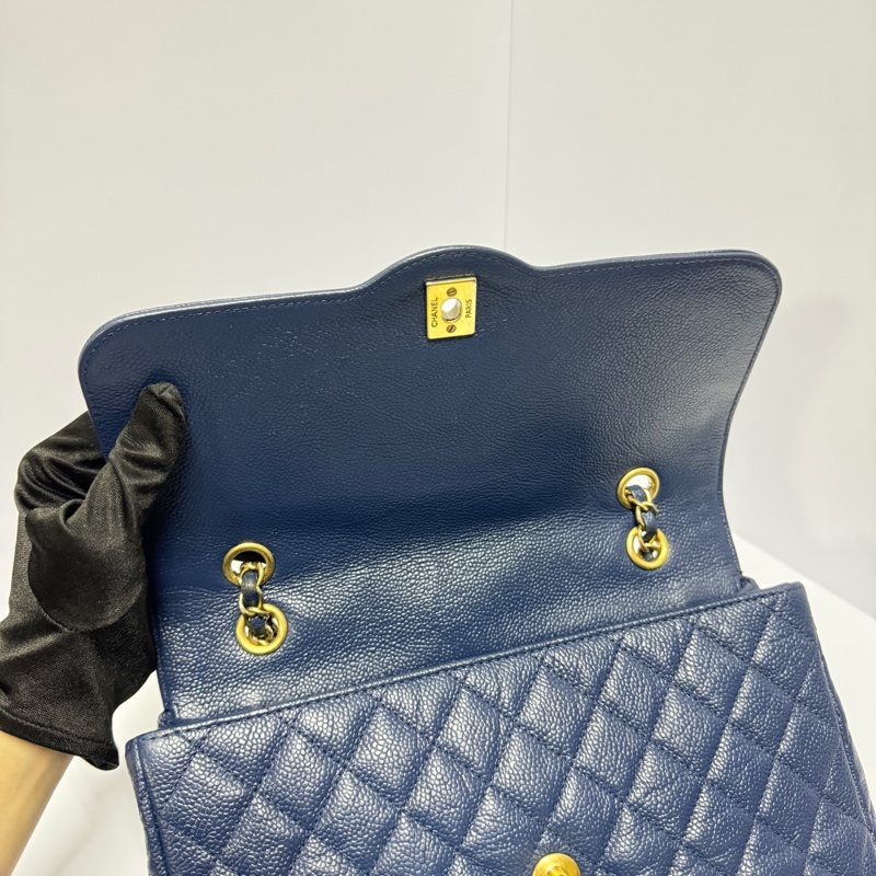 【極新🎁】 Chanel Diana 黛妃包 魚子醬牛皮（專櫃最新24.6萬）-17