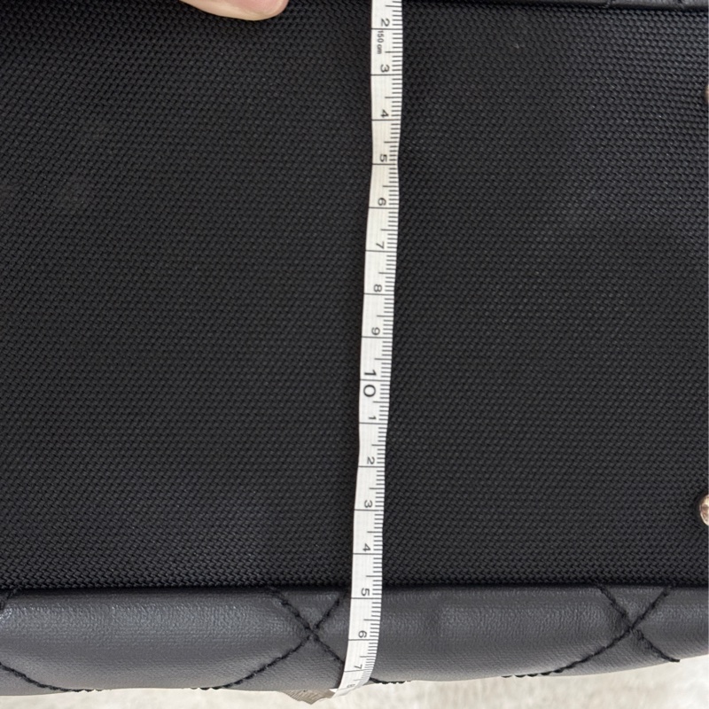 未使用9新✨是一顆公事包 也可以是一顆媽媽包 香奈兒chanel黑色肩背 托特-14