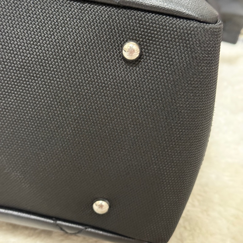 未使用9新✨是一顆公事包 也可以是一顆媽媽包 香奈兒chanel黑色肩背 托特-43