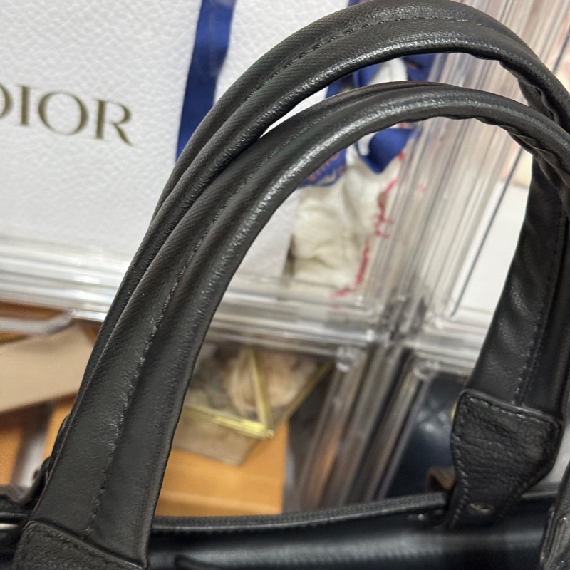 未使用9新✨是一顆公事包 也可以是一顆媽媽包 香奈兒chanel黑色肩背 托特-65