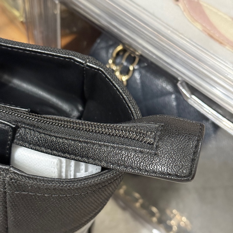 未使用9新✨是一顆公事包 也可以是一顆媽媽包 香奈兒chanel黑色肩背 托特-49