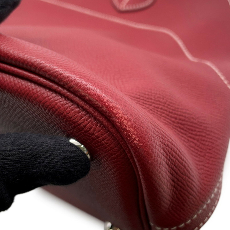 愛馬仕 Hermès Bolide Relax 35 Rouge H 手提包 / 愛普生 A 印章-7