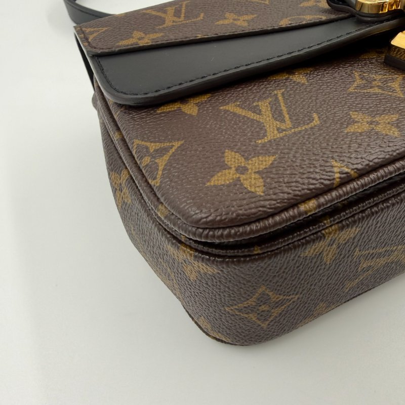 Louis Vuitton - 原花金釦下蓋Marceau肩側背包-10
