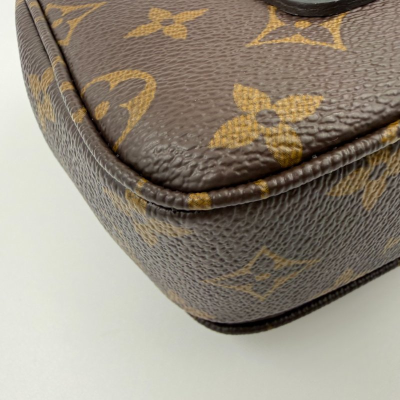 Louis Vuitton - 原花金釦下蓋Marceau肩側背包-12