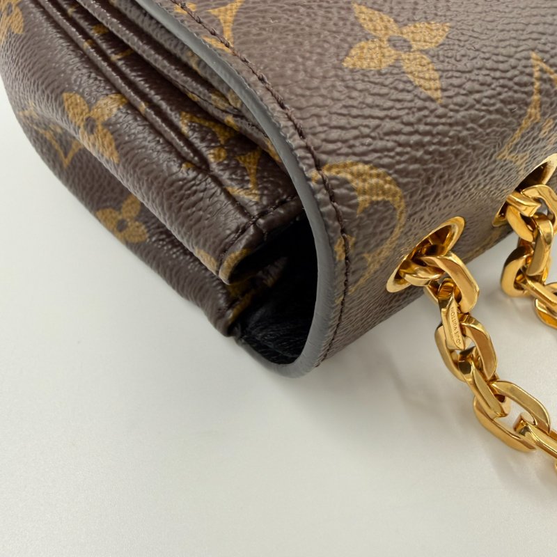 Louis Vuitton - 原花金釦下蓋Marceau肩側背包-14