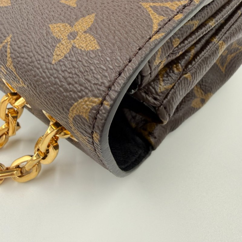 Louis Vuitton - 原花金釦下蓋Marceau肩側背包-15