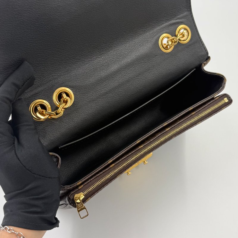 Louis Vuitton - 原花金釦下蓋Marceau肩側背包-16