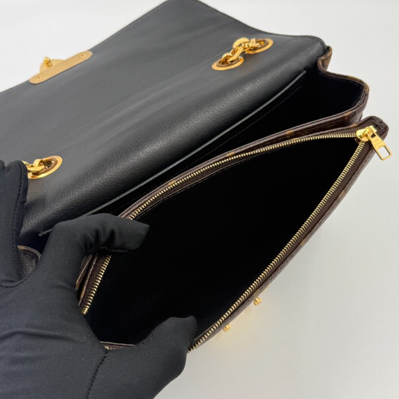 Louis Vuitton - 原花金釦下蓋Marceau肩側背包-17