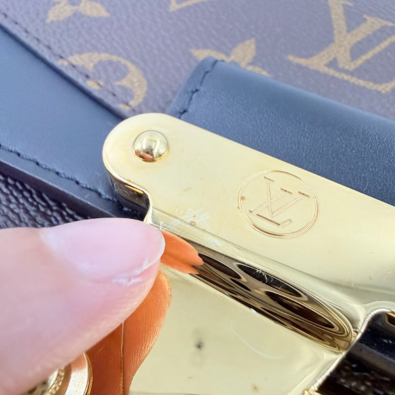 Louis Vuitton - 原花金釦下蓋Marceau肩側背包-30