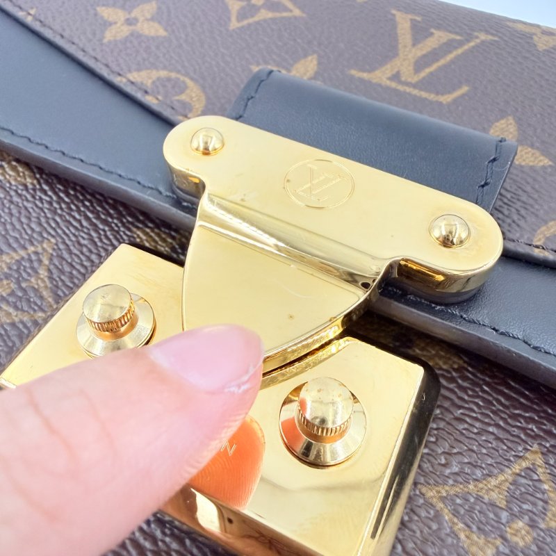 Louis Vuitton - 原花金釦下蓋Marceau肩側背包-31