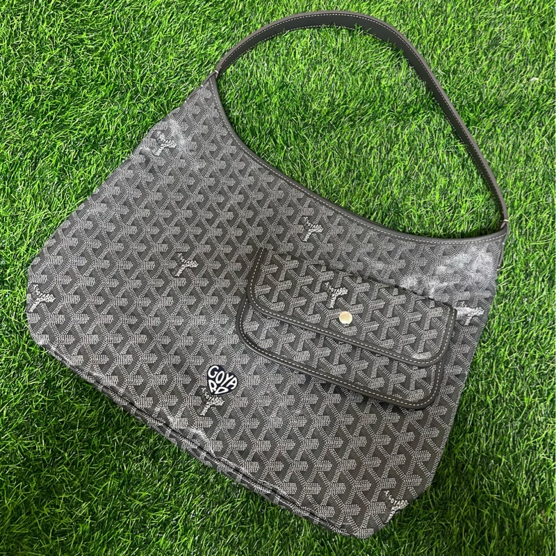 Goyard hobo 灰色限定愛心塗鴉-0