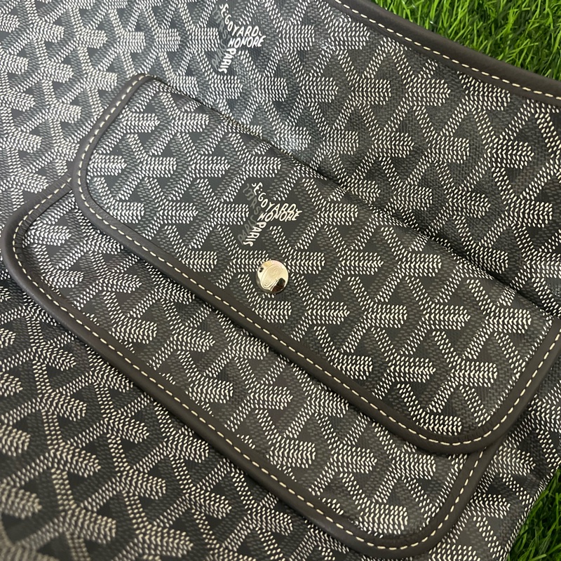 Goyard hobo 灰色限定愛心塗鴉-1
