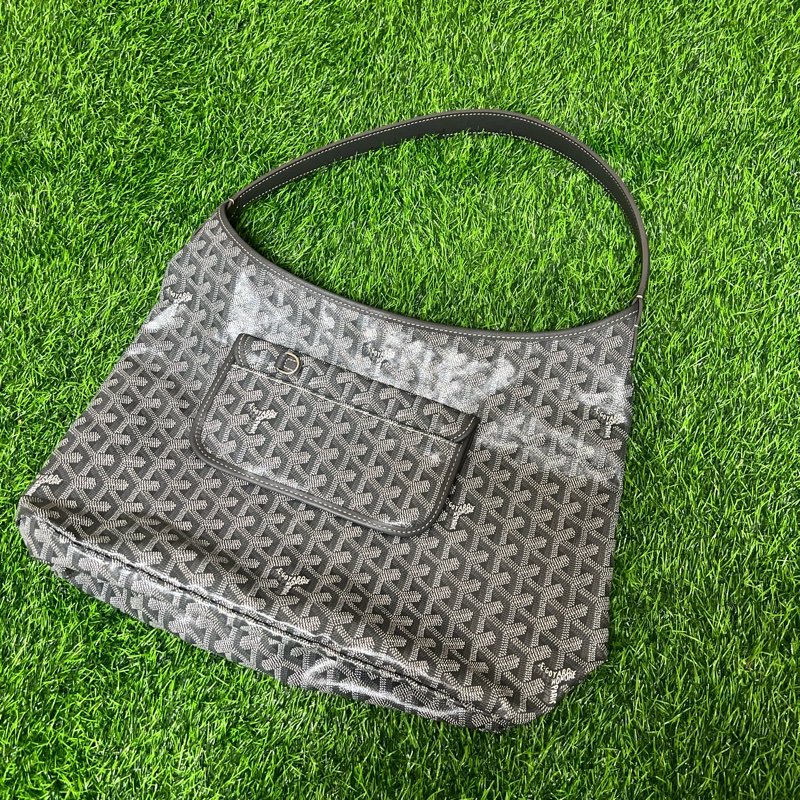 Goyard hobo 灰色限定愛心塗鴉-4