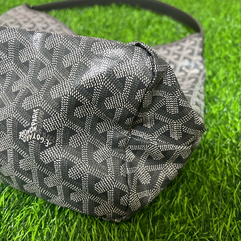 Goyard hobo 灰色限定愛心塗鴉-7