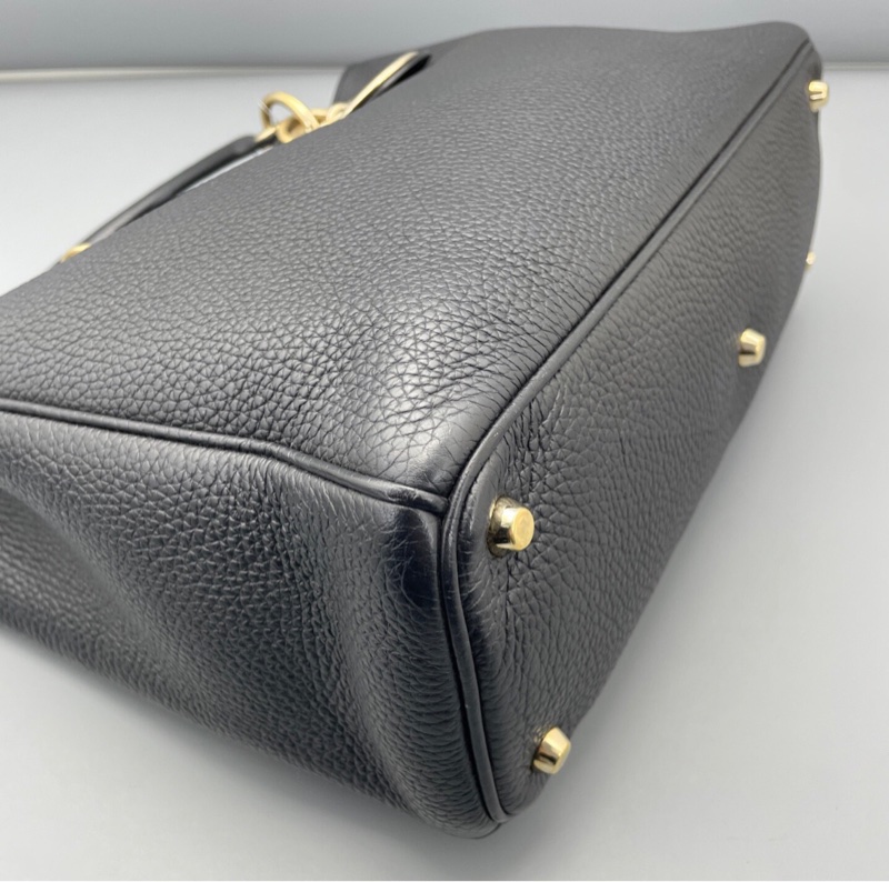 【90%新✨最平台最低價】Dior VIP經典款黑色中號子母袋Diorissimo 手提單肩斜挎包-6