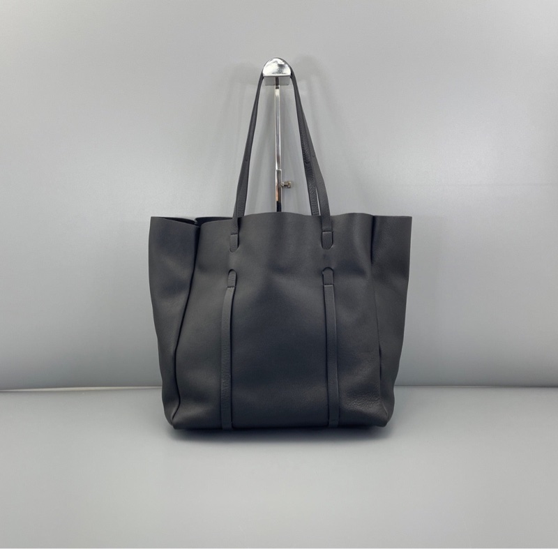 【97%新✨全網最低價】巴黎世家 Balenciaga Everyday子母手提袋 黑色小羊皮托特包|可手提可斜挎-2